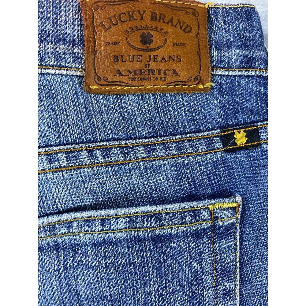 Lucky Brand Jeans Women's 28 Blue Y2K Sweet N Straight Denim Cotton Stretch - Picture 15 of 16